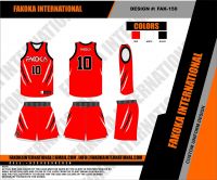 Basketball Uniforms Red